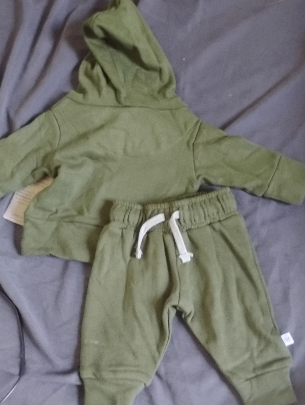 The Honest Company                    Swamp Color Joggers - Cozy Kids Sweatpants
